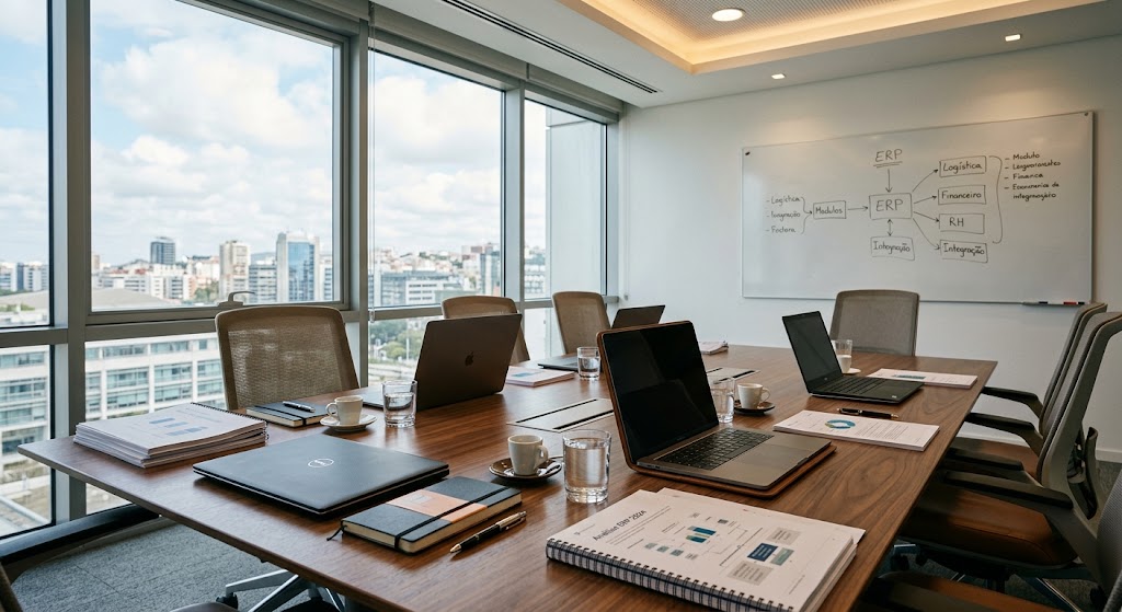Ambiente corporativo organizado
